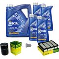 MANN Inspektionspaket 9 L MANNOL Special Plus 10W-30 für Ford Ranger 2.5 TD