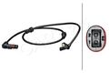 HELLA Raddrehzahl Sensor Für MERCEDES S204 C-Class T-Model 03-15 2045400517