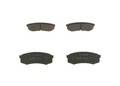 Bremsbelagsatz Scheibenbremse BOSCH 0 986 424 313 für TOYOTA LAND CRUISER PAJERO