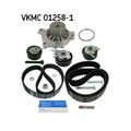 Wasserpumpe + Zahnriemensatz SKF VKMC 01258-1 für AUDI SEAT SKODA VOLVO VW