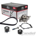 GATES PowerGrip ZAHNRIEMEN-SATZ MIT WASSERPUMPE passend für CITROËN C4 C5 DS4