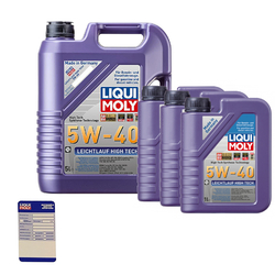 Liqui Moly 3864 LM 3864 Motoröl, Öl, Leichtlauf High Tech 5 W-40 8L