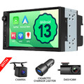 DVR+CAM+Android 13 2DIN UA13 Autoradio 7" IPS Touchscreen Bluetooth Navi CarPlay