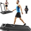 Laufband elektrisch 6 km/h LCD Display Puls Fitness Heimtrainer klappbar 140 kg