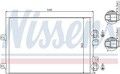 NISSENS (94745) Kondensator, Klimaanlage für NISSAN RENAULT DACIA