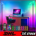 LED Stehleuchte Eckleuchte Stehlampe 10W Dimmbar RGB mit Fernbedienung Stand