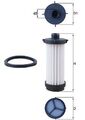 KNECHT HX 232D Hydraulikfilter, Automatikgetriebe für MERCEDES-BENZ