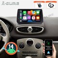DAB+ 2G+32G Android 14 Autoradio Für Renault Clio 3 2005 2006-2014 GPS CarPlay