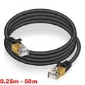 Netzwerkkabel CAT 7 Für DSL LAN Ethernet Kabel RJ45 Patchkabel Rundkabel PC Rund