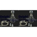 2X DELPHI TRAGGELENKE VORNE AUßEN UNTEN PASSEND FÜR FORD TRANSIT LINKS+RECHTS