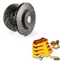 EBC B08 Bremsen Kit Vorne Beläge Scheiben für Audi A6 (4F)