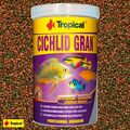 (EUR 16,80 / L) Tropical Cichlid Gran 1000ml ( 1L )  farbverstärkendes Futter #