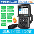 TOPDON AL500 Profi KFZ OBD2 Diagnosegerät Auto Scanner Fehlerauslesegerät VW BMW