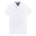 2024 Herren Tommy H Poloshirt Basic Kontrast Kragen Kurzarm Polohemd T-Shirt DE
