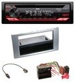 JVC CD DAB USB Bluetooth MP3 Autoradio für Ford Kuga Fusion Transit 05-12 silber