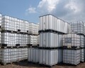 Hofer24 1000 Liter IBC Container 15 cm Deckel, 2 Zoll Hahn Wassertonne,Tonne