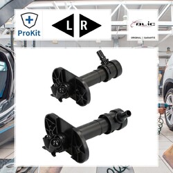 2x Blic Waschwasserdüse, Scheinwerferreinigung Links, Rechts für Audi A8 D5