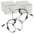 2x NTY ABS-SENSOR RADDREHZAHL VORNE passend für DODGE CALIBER JEEP COMPASS PATRI