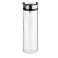 WMF Motion Wasserkaraffe 1,25l, Höhe 29 cm, Glas-Karaffe, Silikondeckel, spülmas