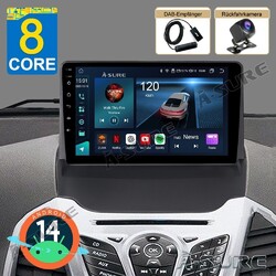 DAB 8 Core Android 14 4+64G Autoradio Carplay GPS Für Ford EcoSport Bj 2012-2017