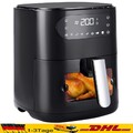 1500W Airfryer Heißluftfritteuse 6L LED Touchscreen 7 Programme Familienküche DE