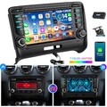 6+128G Für Audi TT 8J 2006-14 Android 14 Autoradio Apple Carplay SWC NAVI DSP 4G