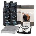 HIRSCHER Filterset + 5L WOLF 5W30 C2/C3 P/RN für NISSAN QASHQAI 2 RENAULT KADJAR