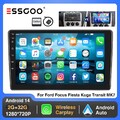 9" Carplay Android 14 2+32G Autoradio GPS NAVI Für Ford Focus Transit MK7 S-Max