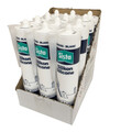Sanitärsilikon in weiß von Henkel 12 x 280ml - elastisch, sauervernetzend