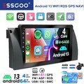 Für BMW 5er E39 7er X5 E53 M5 Android 14 Autoradio GPS NAV WIFI BT 4+64G AHD KAM