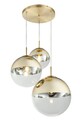 GLOBO Lighting Hängeleuchte VARUS DH 51x120 cm gold Hängelampe Pendelleuchte