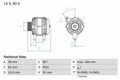 Generator für AUDI VW Bosch 0986040340