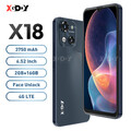 XGODY 2025 Android Smartphone 6,5 Zoll Ohne Vertrag Handy Dual SIM Octa Core GPS