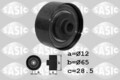SASIC UMLENK-/FÜHRUNGSROLLE ZAHNRIEMEN 65mm passend für HONDA CIVIC OPEL ASTRA