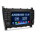 Carplay Für Mercedes Benz C Klasse W203 CLK W209 Autoradio Android 13 GPS 2+32GB