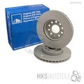 Ate 24.0130-0225.1 Bremsscheibe vorne für AUDI CUPRA SEAT SKODA VW
