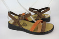 Ganter Gr.40 Uk.6,5  Damen Sandalen Sandaletten  Sommer Leder Braun TOP  877 C