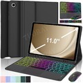 QWERTZ Touchpad Tastatur Für Samsung Galaxy Tab A9+ A8 A7 S10 FE S9 Hülle Maus