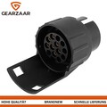 Adapter 7 polig auf 13 polig Steckdose Stecker 12V Anhänger Auto Steckdose