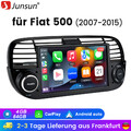 Android 13 Autoradio Carplay GPS Navi SWC WIFI BT DAB+ 64G Für Fiat 500 07-2015