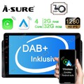 DAB 2+32G Android 14 Autoradio Carplay GPS Nav RDS Für BMW 3er E46 318 320 325