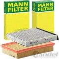MANN FILTER INSPEKTIONSPAKET passend für 2.0 D VOLVO V50 545 S40 2 FORD FOCUS 2