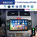 7" Android 14 Autoradio Für Fiat Grande Punto Linea 07-12 CarPlay Navi 64GB +Kam