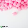 400 Liter BIO Verpackungschips Packpolster Polster Füllmaterial Chips ROSA NEU
