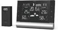 Hama Black Line Plus Wetterstation Funk mit Außensensor Thermometer Hygrometer