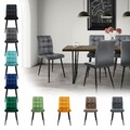 4er Set Stühle Esszimmerstühle Küchenstuhl Wohnzimmerstühle Polsterstuhl Stuhl