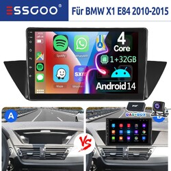 Android14 DAB+ Autoradio Apple Carplay Für BMW X1 E84 2010-2015 GPS NAVI RDS 32G