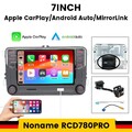 7" NONAME RCD330 RCD780 RCD360PRO 3 Plus 187B Android Auto Carplay Radio Für VW