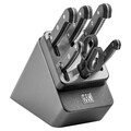 ZWILLING Selbstschärfender Messerblock GOURMET 7 teilig grau