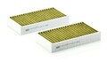 INNENRAUMFILTER DB W164 M-KLASSE 05- 2 STK. FRECIOUS PLUS (ANTIALLERGISCH)
